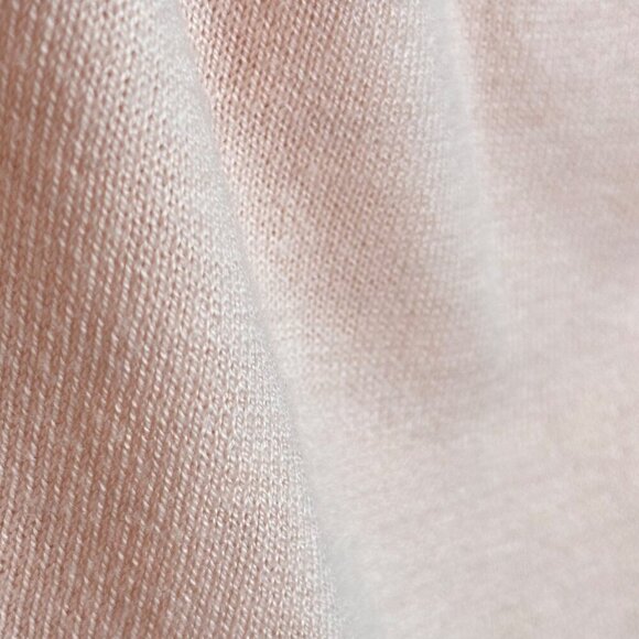 Alya Cold Shoulder Ruffle Soft Pink Sweater-Feels Like Cashmere - Size Medium - Picture 3 of 7